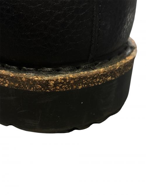 BIRKENSTOCK（ビルケンシュトック）BIRKENSTOCK (ビルケンシュトック) アップサラ ロー ナチュラルレザー ブラック サイズ:27の古着・服飾アイテム