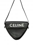 CELINEセリーヌ）の古着「TRIANGLE BAG」｜ブラック