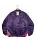 yoshio kubo (ヨシオクボ) TIE DYE BOMBER JACKET パープル サイズ:3：28000円