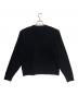 stussy (ステューシー) WAFFLE KNIT CASHMERE CREW ブラック サイズ:S：32000円