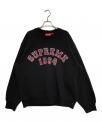 ）の古着「Plaid Arc Crewneck」｜ブラック