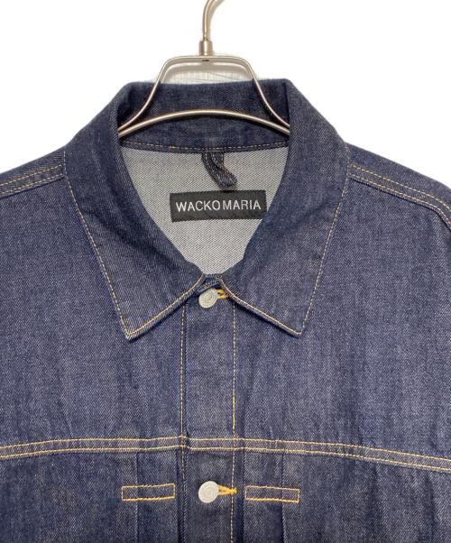 WACKO MARIA（ワコマリア）WACKO MARIA (ワコマリア) DENIM TRUCKER JACKET インディゴ サイズ:XLの古着・服飾アイテム