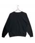 WACKO MARIA (ワコマリア) Bill Evans (ビルエヴァンス) CREW NECK SWEAT SHIRT ブラック サイズ:XXL：12000円