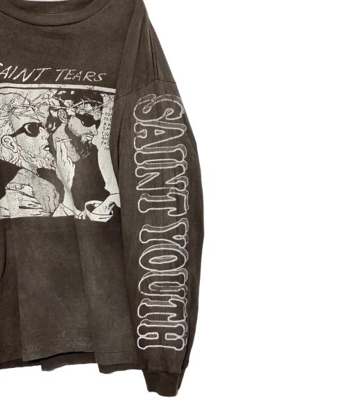 SAINT MICHAEL（セントマイケル）SAINT MICHAEL (セントマイケル) LS TEE SONICYOUTH グレー サイズ:XLの古着・服飾アイテム