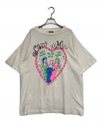 SAINT MICHAELセントマイケル）の古着「T-SHIRT HEART」｜ホワイト