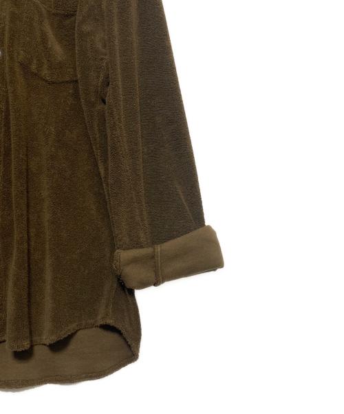 OUR LEGACY（アワーレガシー）OUR LEGACY (アワーレガシー) パイルシャツ オリーブ サイズ:48の古着・服飾アイテム