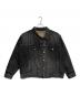 BALENCIAGA（バレンシアガ）の古着「アシンメトリーデニムジャケット」｜グレー