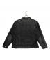 BALENCIAGA (バレンシアガ) アシンメトリーデニムジャケット グレー サイズ:40：45000円