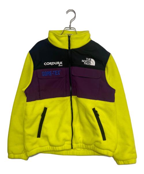 SUPREME（シュプリーム）Supreme (シュプリーム) THE NORTH FACE (ザ ノース フェイス) EXPEDITION FLEECE JACKET イエロー×ブラック サイズ:Lの古着・服飾アイテム