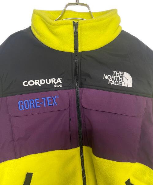 SUPREME（シュプリーム）Supreme (シュプリーム) THE NORTH FACE (ザ ノース フェイス) EXPEDITION FLEECE JACKET イエロー×ブラック サイズ:Lの古着・服飾アイテム