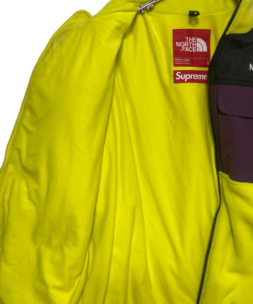 SUPREME（シュプリーム）Supreme (シュプリーム) THE NORTH FACE (ザ ノース フェイス) EXPEDITION FLEECE JACKET イエロー×ブラック サイズ:Lの古着・服飾アイテム