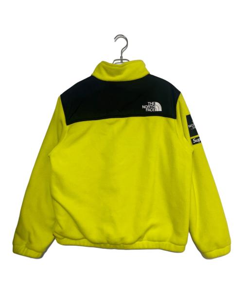 SUPREME（シュプリーム）Supreme (シュプリーム) THE NORTH FACE (ザ ノース フェイス) EXPEDITION FLEECE JACKET イエロー×ブラック サイズ:Lの古着・服飾アイテム