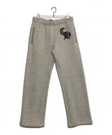 CHROME HEARTS（クロムハーツ）の古着「Y NOT CH Applique Embroidery Sweat Pants」｜グレー
