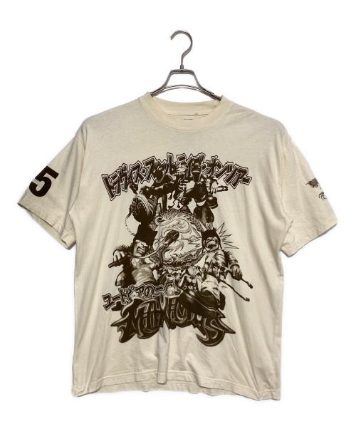 Travis Scott（トラヴィススコット）Travis Scott (トラヴィススコット) Maximus in Tokyo Tee アイボリー サイズ:XLの古着・服飾アイテム