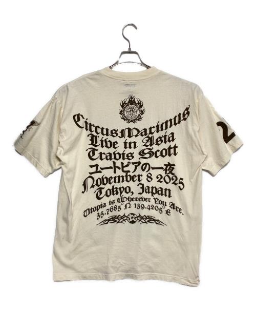Travis Scott（トラヴィススコット）Travis Scott (トラヴィススコット) Maximus in Tokyo Tee アイボリー サイズ:XLの古着・服飾アイテム