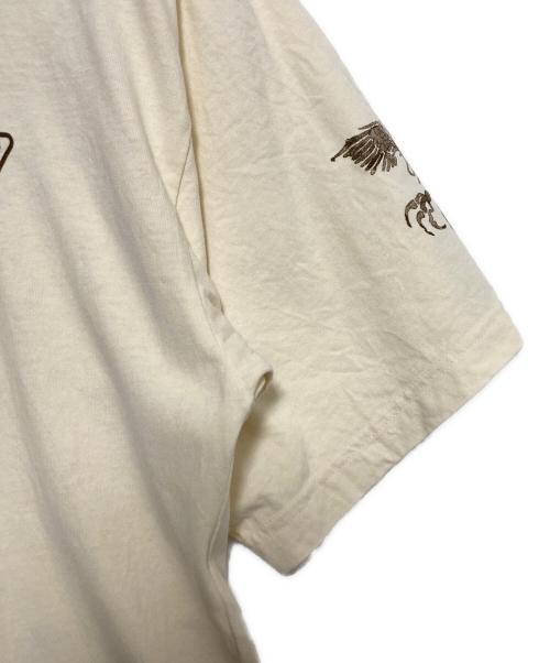 Travis Scott（トラヴィススコット）Travis Scott (トラヴィススコット) Maximus in Tokyo Tee アイボリー サイズ:XLの古着・服飾アイテム