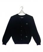 NEIGHBORHOODネイバーフッド）の古着「PLAIN CARDIGAN」｜ブラック