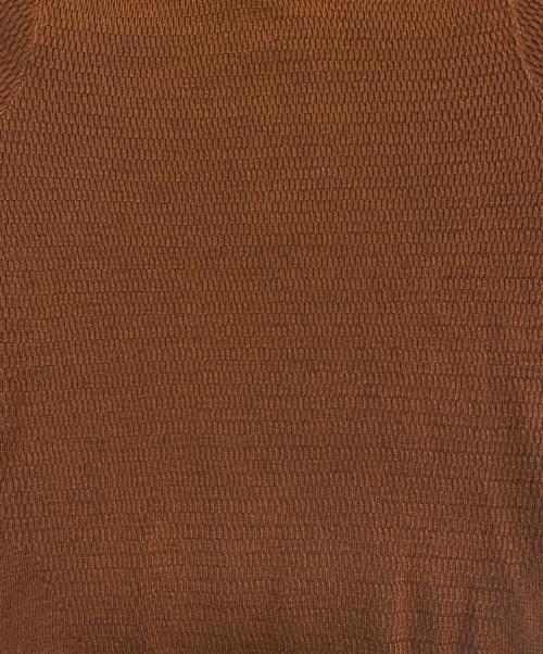 STONE ISLAND（ストーンアイランド）STONE ISLAND (ストーンアイランド) ニットパーカー ブラウン サイズ:Sの古着・服飾アイテム
