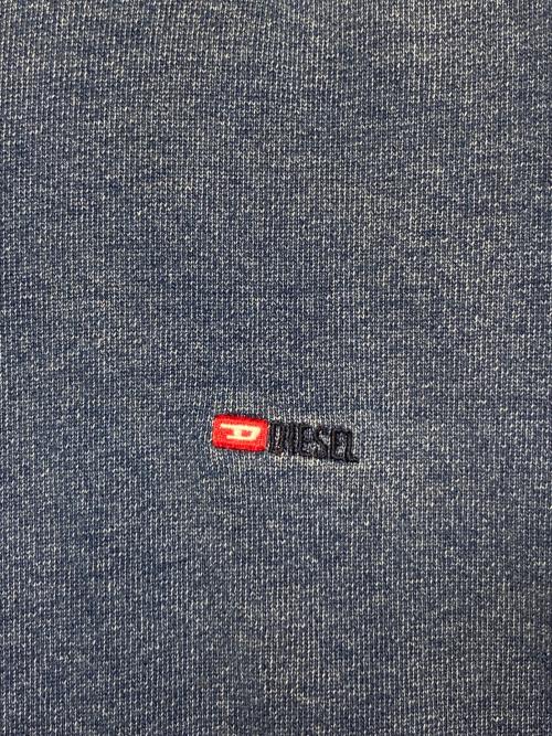 DIESEL（ディーゼル）DIESEL (ディーゼル) リラックスフィット プルオーバースウェット スカイブルー サイズ:Lの古着・服飾アイテム