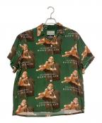 WACKO MARIA×The Notorious B.I.Gワコマリア×ノトーリアス）の古着「HAWAIIAN SHIRT S/S」｜グリーン