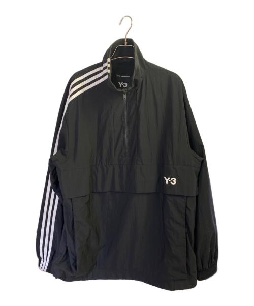 Y-3（ワイスリー）Y-3 (ワイスリー) ナイロンハーフジップジャケット ブラック サイズ:XSの古着・服飾アイテム