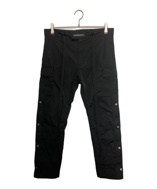 Fear Of God（フィア・オブ・ゴッド）Fear Of God (フィア・オブ・ゴッド) 6th Nylon Cargo Pants ブラック サイズ:Sの古着・服飾アイテム