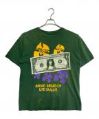 SAINT MICHAELセントマイケル）の古着「24SS TEE SAINT CLAN」｜グリーン