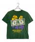 SAINT MICHAEL（セントマイケル）の古着「24SS TEE SAINT CLAN」｜グリーン