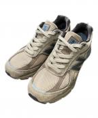 NEW BALANCE×AURALEEニューバランス×オーラリー）の古着「990v4」｜カーキ
