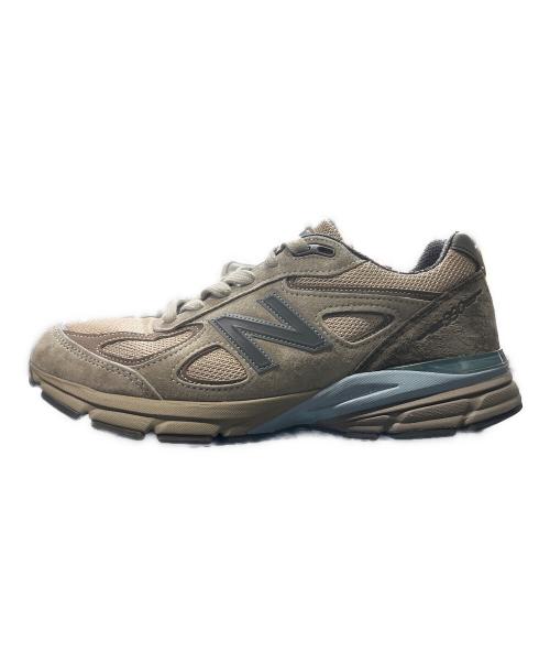 NEW BALANCE（ニューバランス）NEW BALANCE (ニューバランス) AURALEE (オーラリー) 990v4 カーキ サイズ:27.5の古着・服飾アイテム