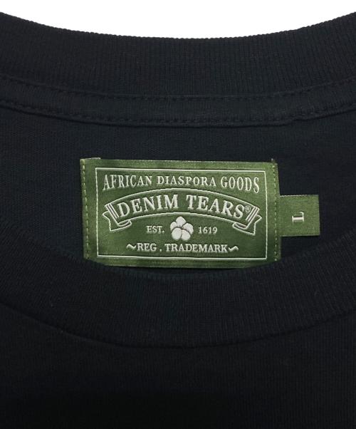 Denim Tears（デニムティアーズ）Denim Tears (デニムティアーズ) Most Dengerous Tee ブラック サイズ:Lの古着・服飾アイテム