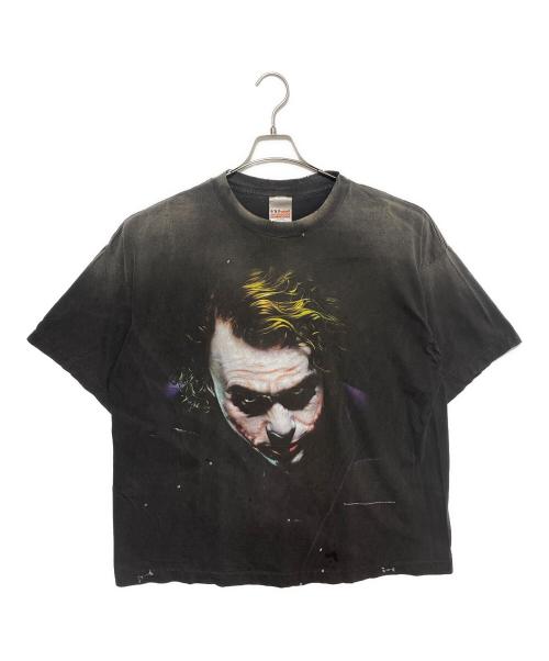 SAINT MICHAEL（セントマイケル）SAINT MICHAEL (セントマイケル) The Dark Knight JOKER Batman BTM_SS Tee_The Joker ブラウン サイズ:XXLの古着・服飾アイテム