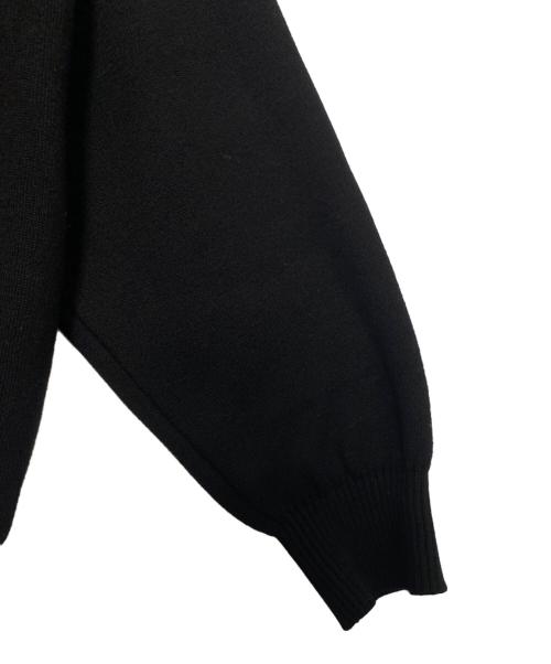 BALENCIAGA（バレンシアガ）BALENCIAGA (バレンシアガ) 23AW Political Campaign Logo Cotton Sweater ブラック サイズ:Mの古着・服飾アイテム