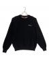BALENCIAGA (バレンシアガ) 23AW Political Campaign Logo Cotton Sweater ブラック サイズ:M：70000円