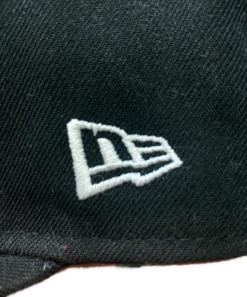 SUPREME（シュプリーム）SUPREME (シュプリーム) New Era (ニューエラ) 59FIFTY/Piping Script Logo ( フィフティーナイン フィフティー パイピング スクリプト ロゴ ) ブラック サイズ:7 3/4の古着・服飾アイテム