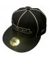 SUPREME（シュプリーム）の古着「59FIFTY/Piping Script Logo ( フィフティーナイン フィフティー パイピング スクリプト ロゴ )」｜ブラック