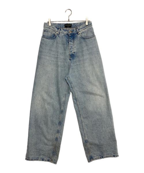 BALENCIAGA（バレンシアガ）BALENCIAGA (バレンシアガ) Baggy Pants 'Classic' ブルー サイズ:XSの古着・服飾アイテム