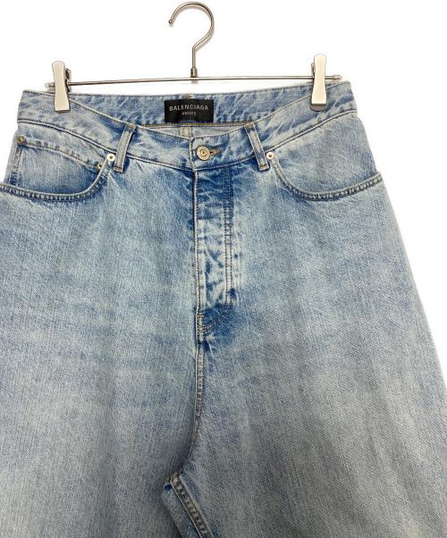 BALENCIAGA（バレンシアガ）BALENCIAGA (バレンシアガ) Baggy Pants 'Classic' ブルー サイズ:XSの古着・服飾アイテム