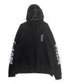 CHROME HEARTSクロムハーツ）の古着「Vertical Logo Pullover Hoodie」｜ブラック