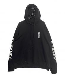 CHROME HEARTS（クロムハーツ）の古着「Vertical Logo Pullover Hoodie」｜ブラック
