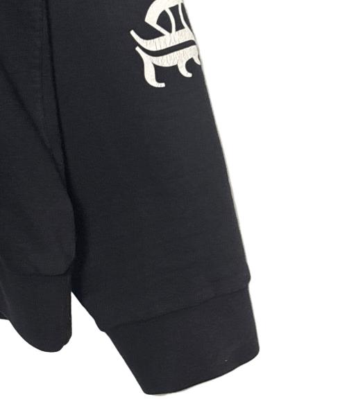 CHROME HEARTS（クロムハーツ）CHROME HEARTS (クロムハーツ) Vertical Logo Pullover Hoodie ブラック サイズ:XLの古着・服飾アイテム
