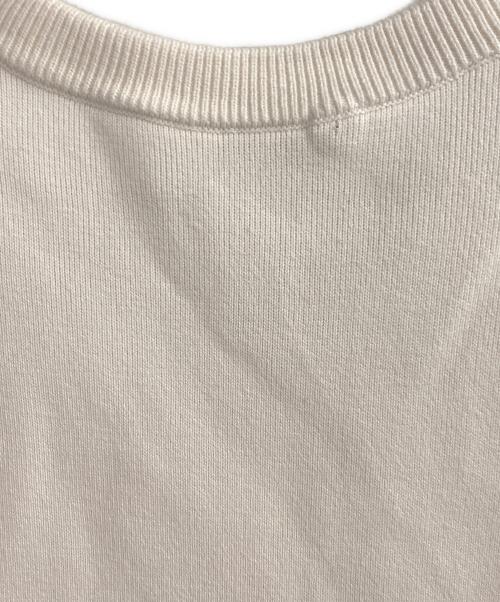 LOEWE（ロエベ）LOEWE (ロエベ) アナグラム ポケット セーター ホワイト サイズ:Sの古着・服飾アイテム