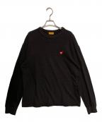 HUMAN MADEヒューマンメイド）の古着「GRAPHIC L/S T-SHIRT」｜ブラック