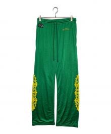 CHROME HEARTS（クロムハーツ）の古着「Mesh Varsity Long Pants」｜グリーン×イエロー
