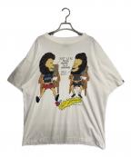 SAINT MICHAEL×A BATHING APEセントマイケル×アベイシングエイプ）の古着「AP-SS TEE/HVN & HELL/WHT」｜ホワイト