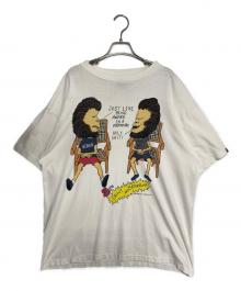 SAINT MICHAEL×A BATHING APE（セントマイケル×アベイシングエイプ）の古着「AP-SS TEE/HVN & HELL/WHT」｜ホワイト