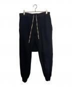 DRKSHDWダークシャドウ）の古着「PRISONNER DRAWSTIRING PANTS」｜ブラック