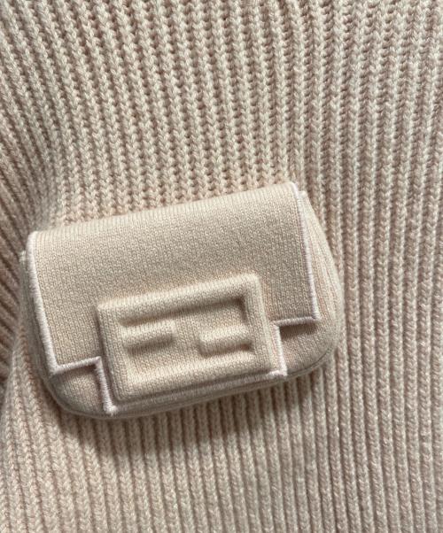 FENDI（フェンディ）FENDI (フェンディ) レイヤードニット ピンク サイズ:36の古着・服飾アイテム