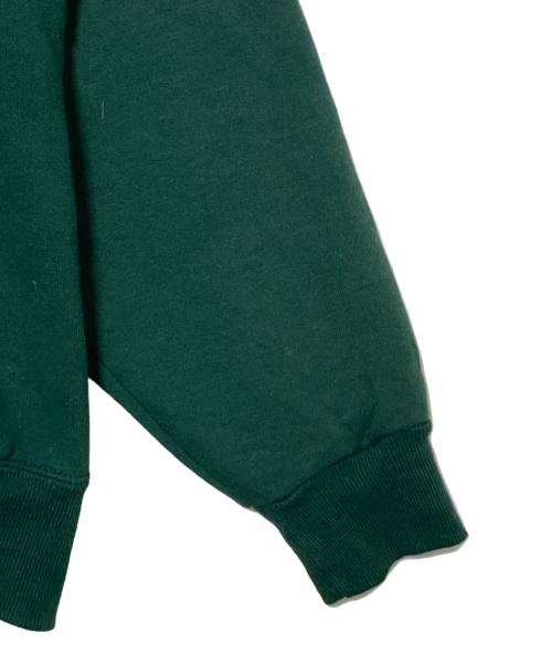 RUSSELL ATHLETIC（ラッセルアスレチック）RUSSELL ATHLETIC (ラッセルアスレチック) ヘンリーネックサーマルフーディ グリーン サイズ:Lの古着・服飾アイテム