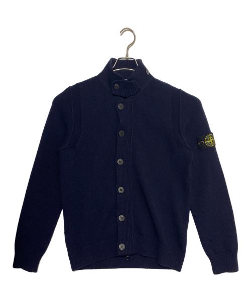 STONE ISLAND（ストーンアイランド）STONE ISLAND (ストーンアイランド) ボタン付きジャンパー ネイビー サイズ:Sの古着・服飾アイテム
